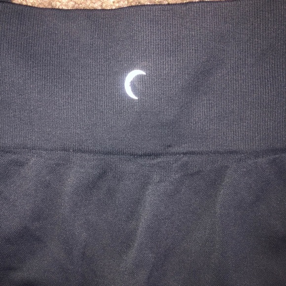 Zyia Active 7/8 Seamless Leggings Charcoal Gray S - Picture 3 of 5